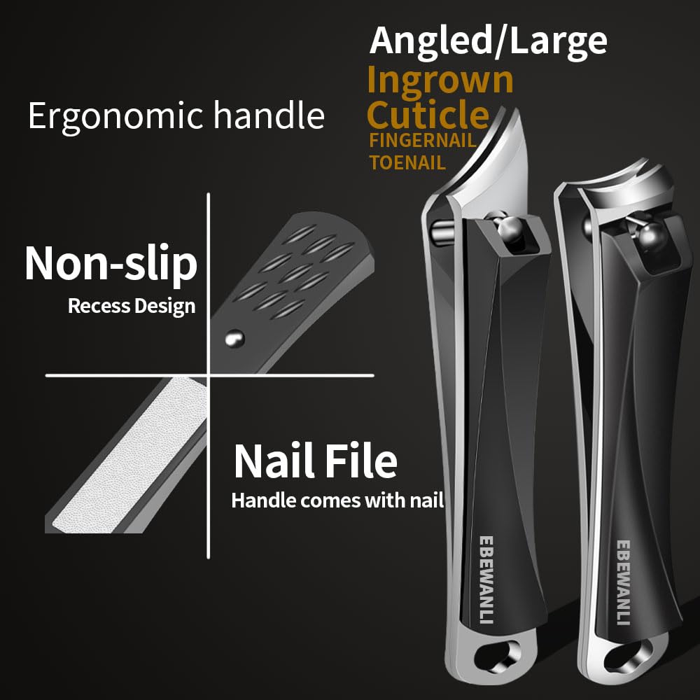 EBEWANLI ergonomic non-slip handles for secure grip during use