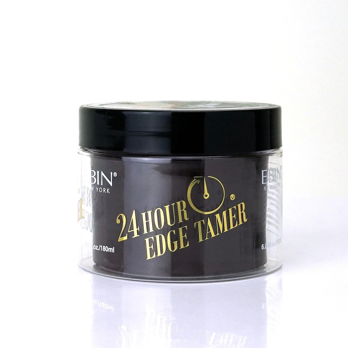 EBIN NEW YORK 24 Hour Edge Tamer bottle back showing size 6.09 oz.