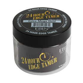 EBIN NEW YORK 24 Hour Edge Tamer bottle front for ultra hold and smooth edges.