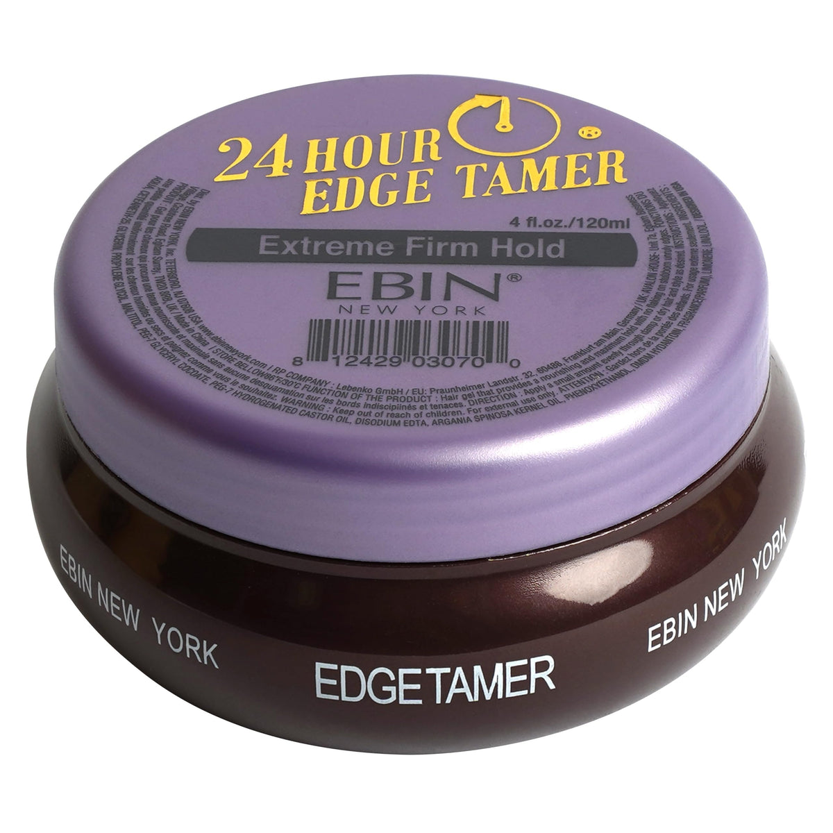 EBIN NEW YORK 24 Hour Edge Tamer bottle for long-lasting edge control.