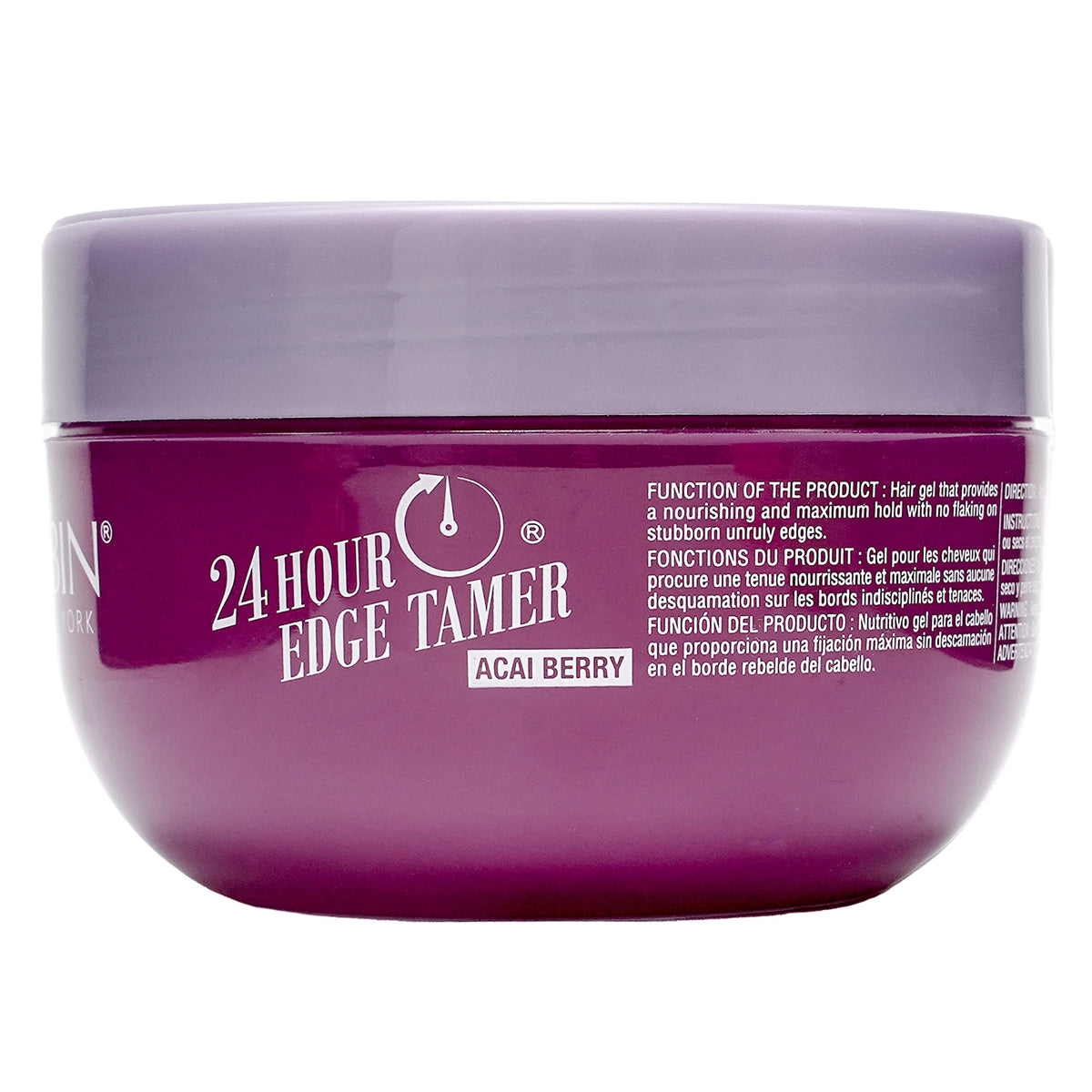 Elegant sleek edges look created with EBIN NEW YORK edge tamer