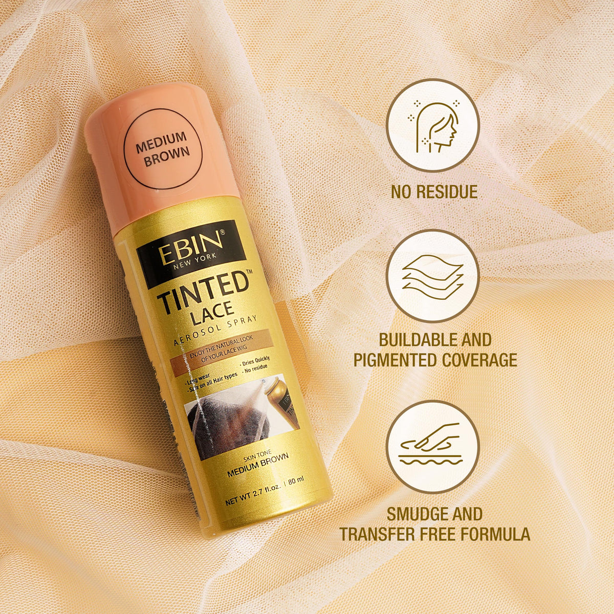 EBIN NEW YORK vegan formula bottle emphasizing cruelty-free tint
