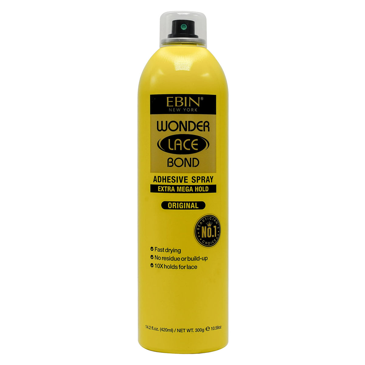 EBIN NEW YORK Wonder Lace Bond spray bottle pour for precise wig bonding