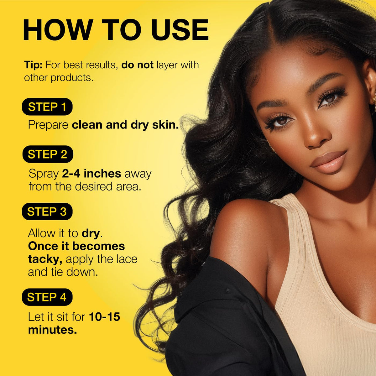 EBIN NEW YORK Wonder Lace Bond spray cruelty-free vegan formula