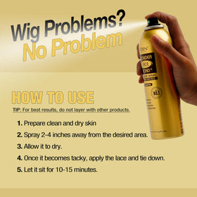 EBIN NEW YORK Wonder Lace Bond Spray all-day hold during daily activities