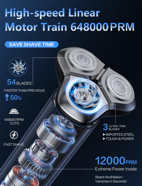 eboboin Razor LED display shows battery and status at a glance