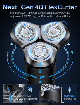 eboboin Razor with USB-C fast charging for quick power on the go