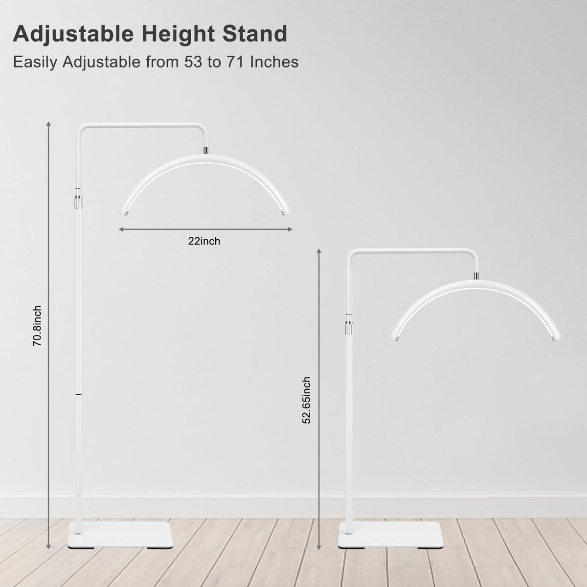 ebrlaxin Half Moon Light shadow-free design, reduces shadows during detail work