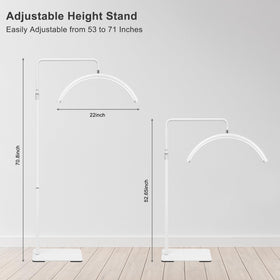 ebrlaxin Half Moon Light shadow-free design, reduces shadows during detail work