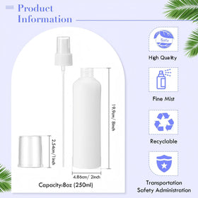 Eccliy 32-piece set of clear bottles with leak-proof caps for cosmetics and refills
