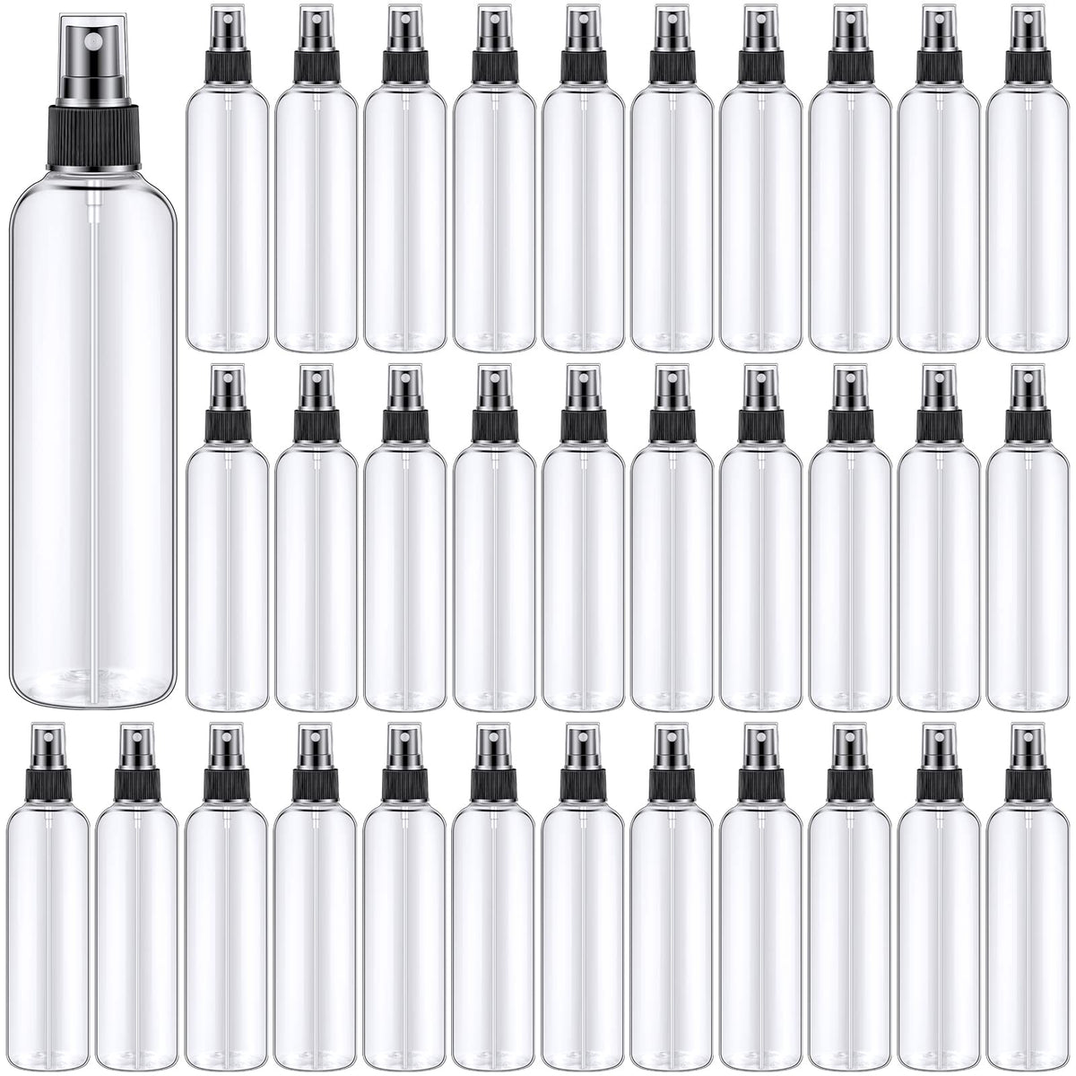 Eccliy 32-pack 8 oz spray bottles for versatile daily use
