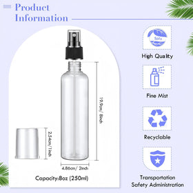 Eccliy bottle with fine-mist cap for precise application