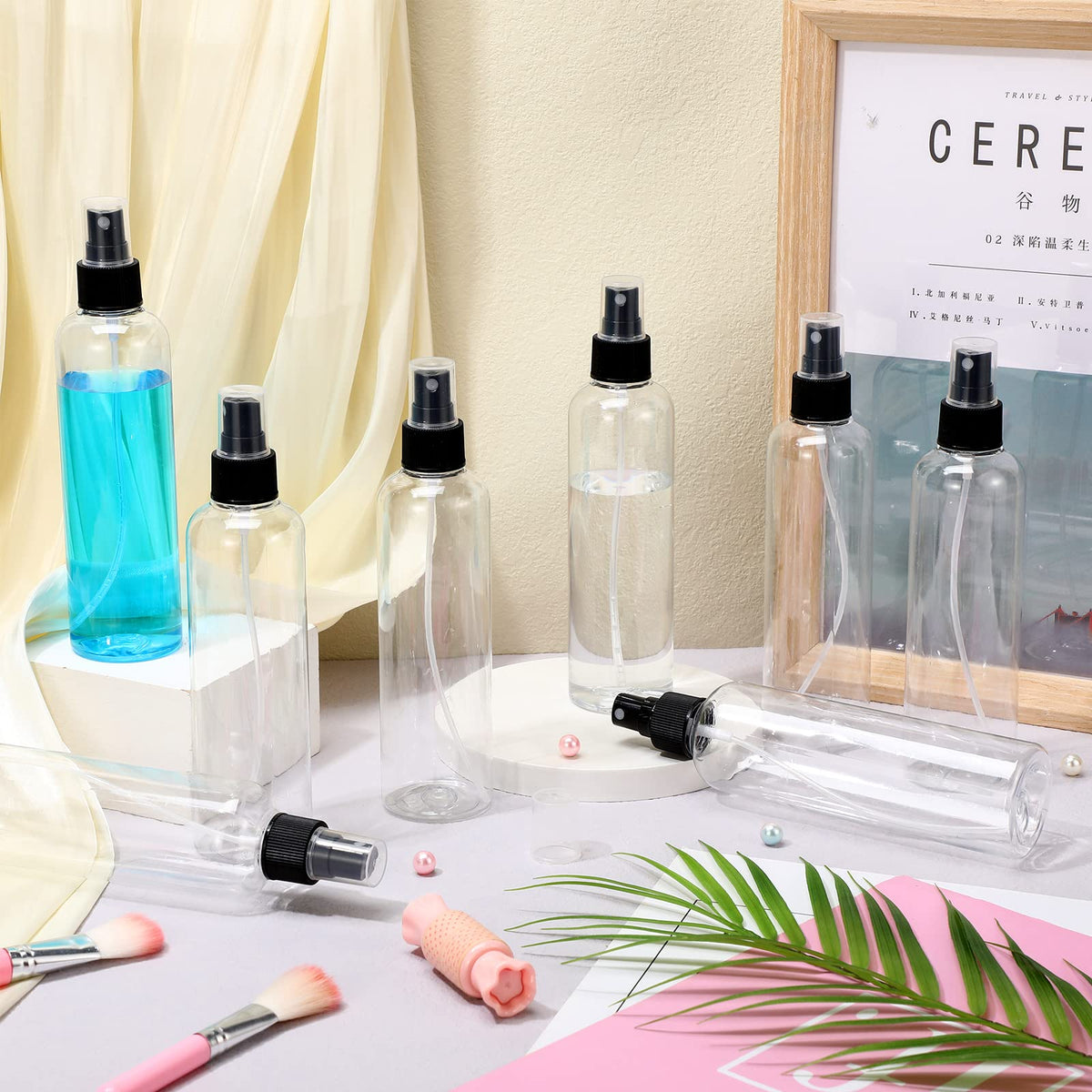 Eccliy refillable travel sprayer for on-the-go use