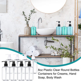 Eccliy reusable plastic pump bottle emphasizes durability and easy cleaning
