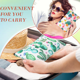 Eccliy travel makeup bag designed for lightweight packing and organized essentials