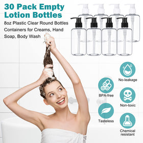 Eccliy travel-size dispenser bottle keeps liquids organized on the go