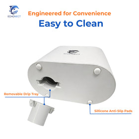 Echonect Ultrasound Gel Warmer Lite includes a 1-year warranty.