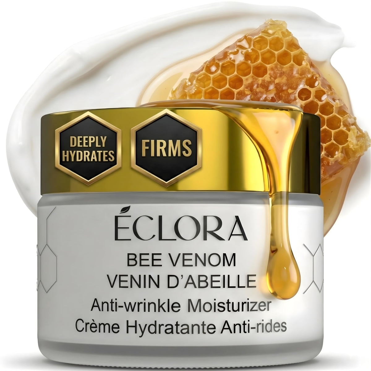 Éclora Bee Venom Cream tube for firming and hydration