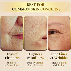 Royal jelly texture suggesting a nutrient boost for radiance