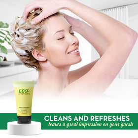 ECO amenities bulk 288-piece pack ready for restocking guest rooms and accommodations.