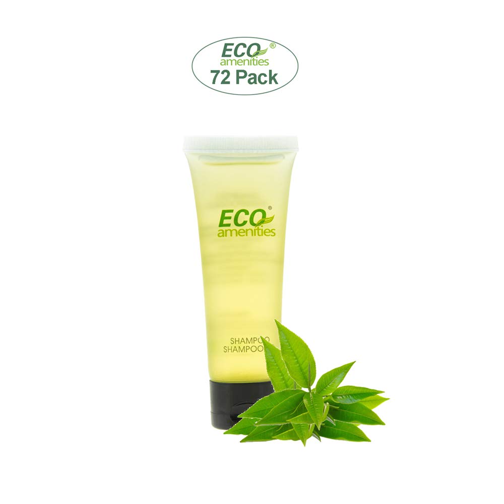 Bulk 72-count ECO amenities shampoo packaging for hotels