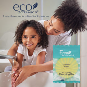 Eco Botanics 1000-piece soap set packaging designed for bulk supply