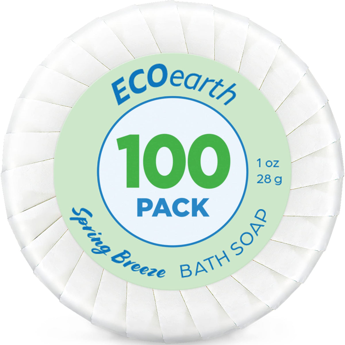 EcoEarth Spring Breeze packaging for travel-friendly guest amenities.