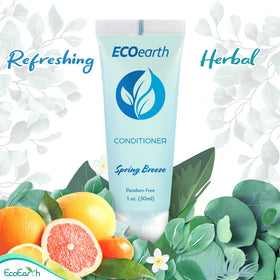 EcoEarth Spring Breeze label on bottle highlighting refreshing notes