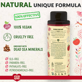 ecoLove Red Collection ingredients close-up showing tomato and beetroot.