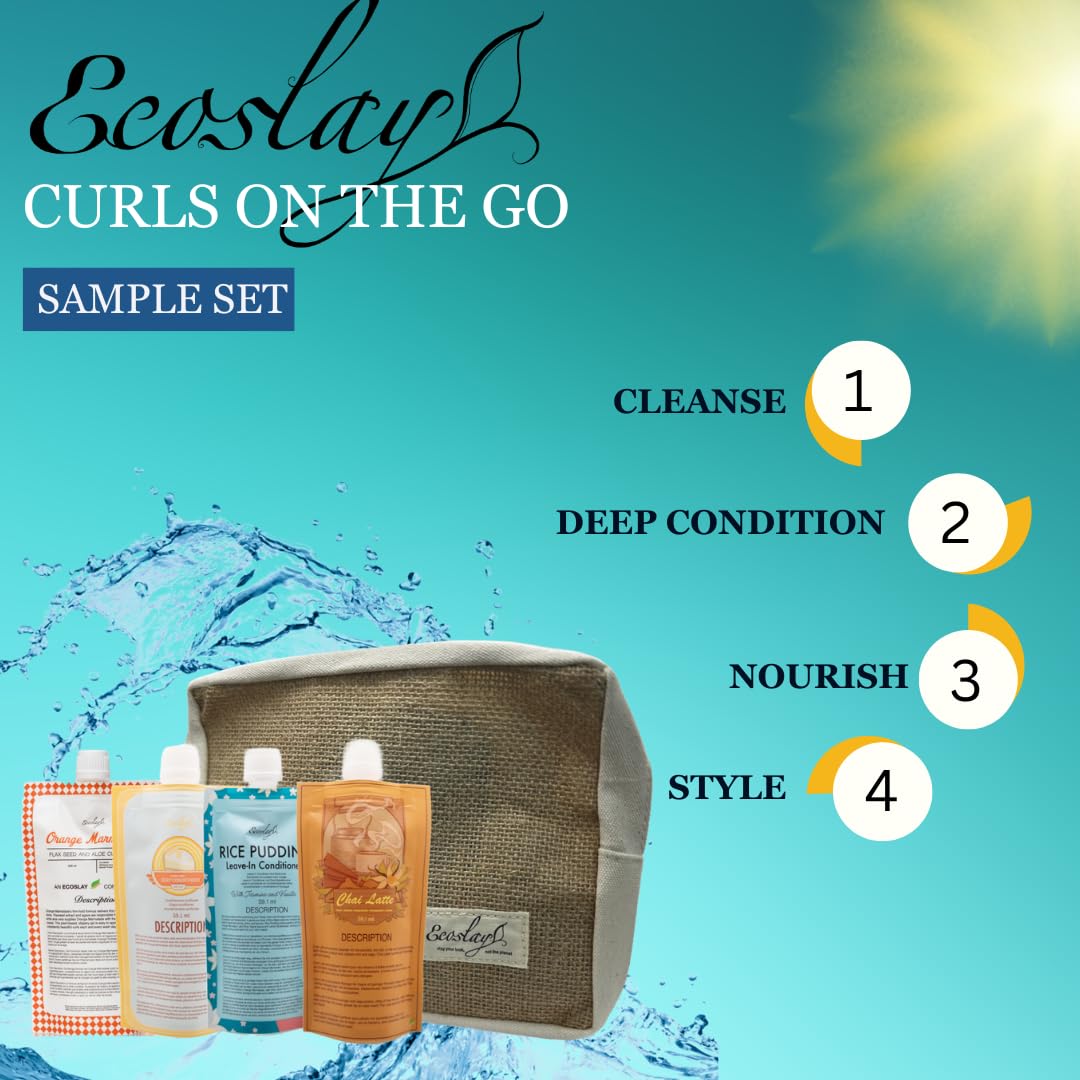 Ecoslay Banana Cream deep conditioner rich moisture for lasting softness.