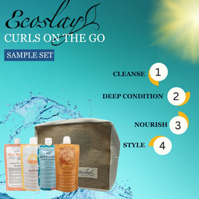 Ecoslay Banana Cream deep conditioner rich moisture for lasting softness.