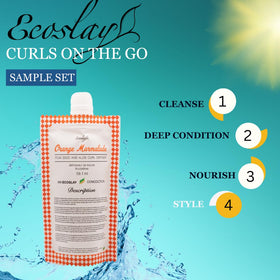 Ecoslay Gift-ready curly hair set ideal for gifting.