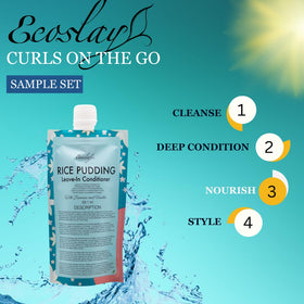 Ecoslay TSA-approved travel kit shown in compact packaging.