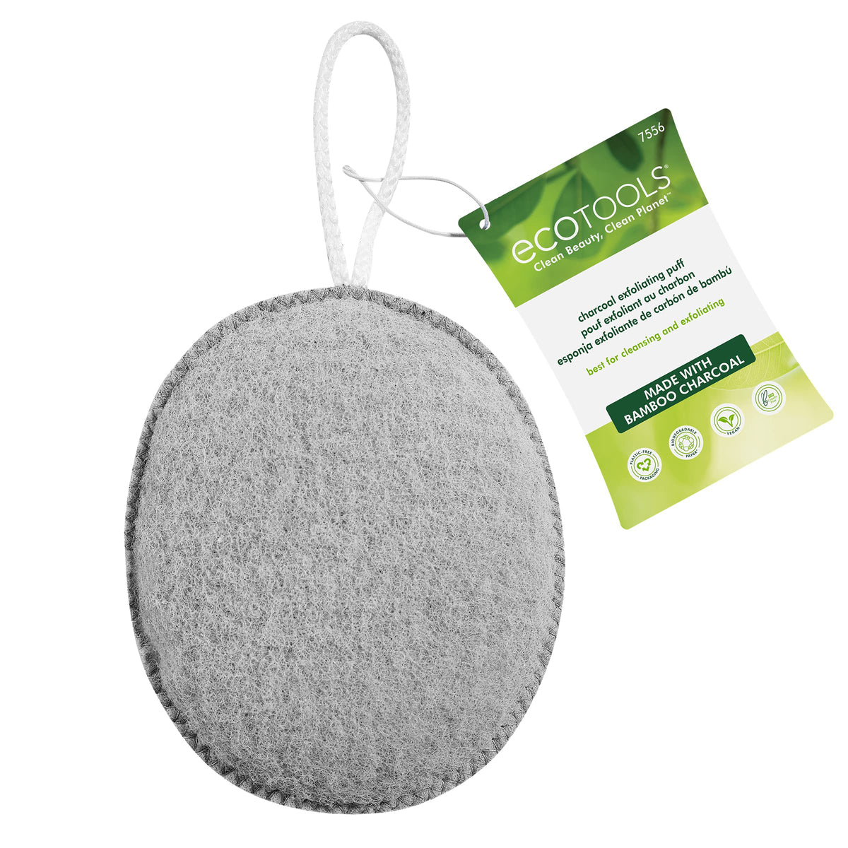 EcoTools puff provides deep clean exfoliation with body wash