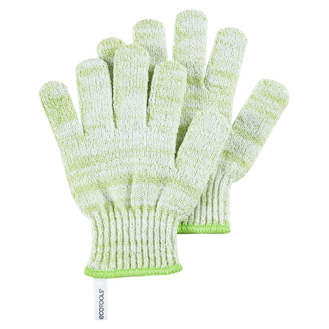EcoTools exfoliating gloves promote soft, radiant skin with your body wash.