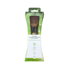 EcoTools Full Powder Brush application with a light press for even coverage.