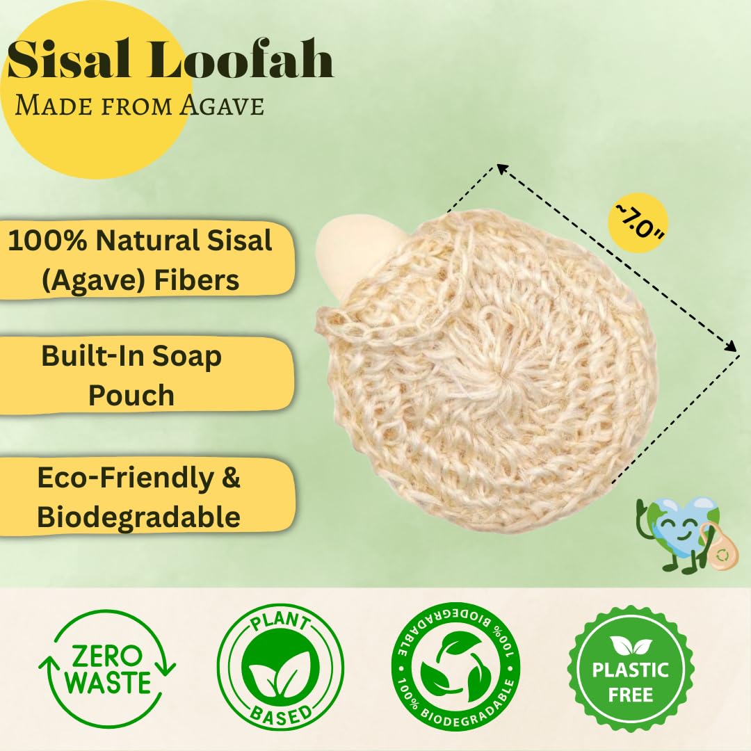 Ecotupia exfoliating body scrubber used on arms and legs