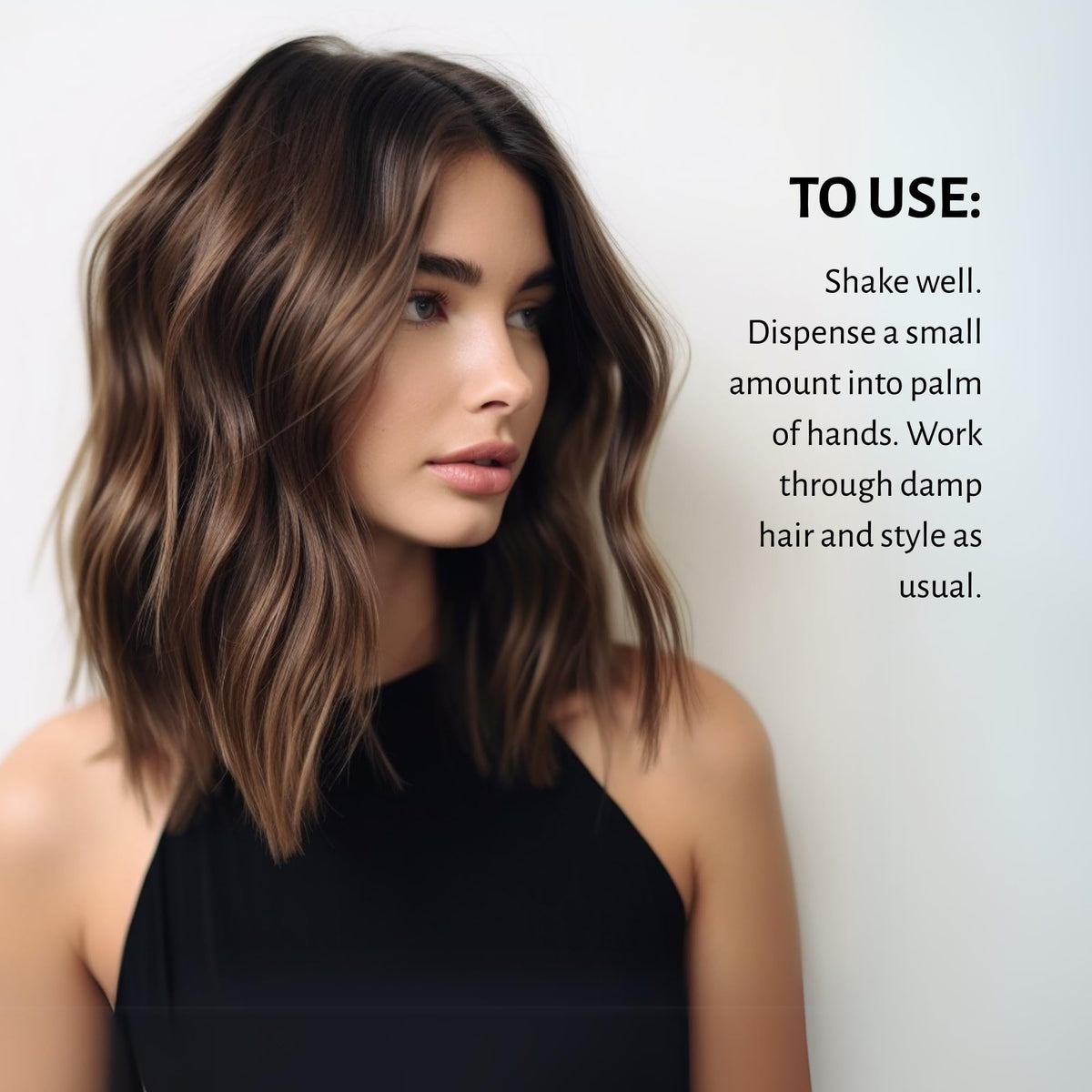 ECRU New York salon-tested hero-product display communicates premium quality.