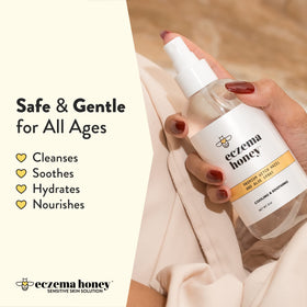 ECZEMA HONEY colloidal oatmeal soothing formula for itchy skin