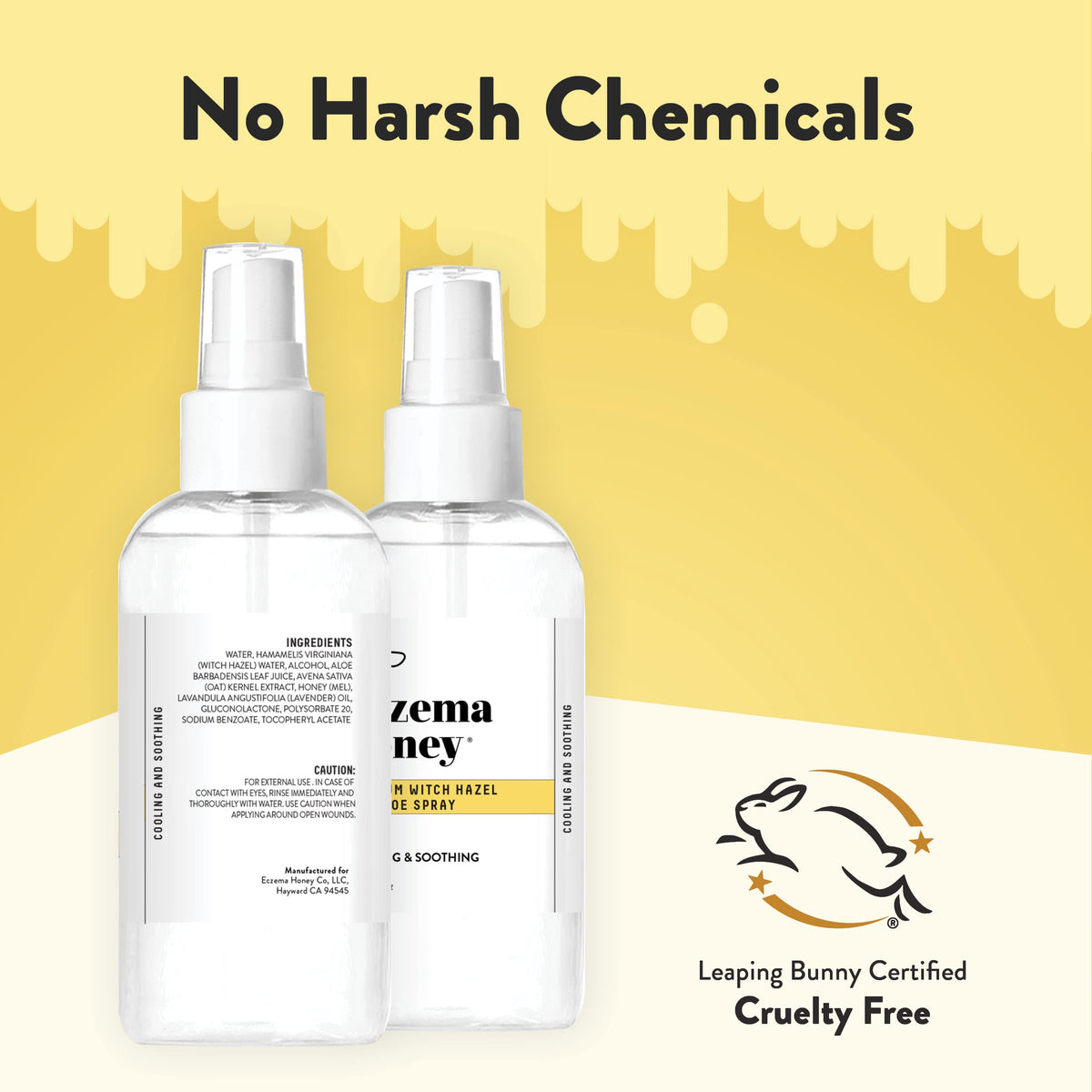 ECZEMA HONEY lightweight, non-greasy hydration for daily use