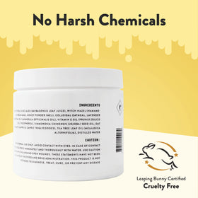 ECZEMA HONEY daily-use rounds shown with soft feel for dry skin relief.