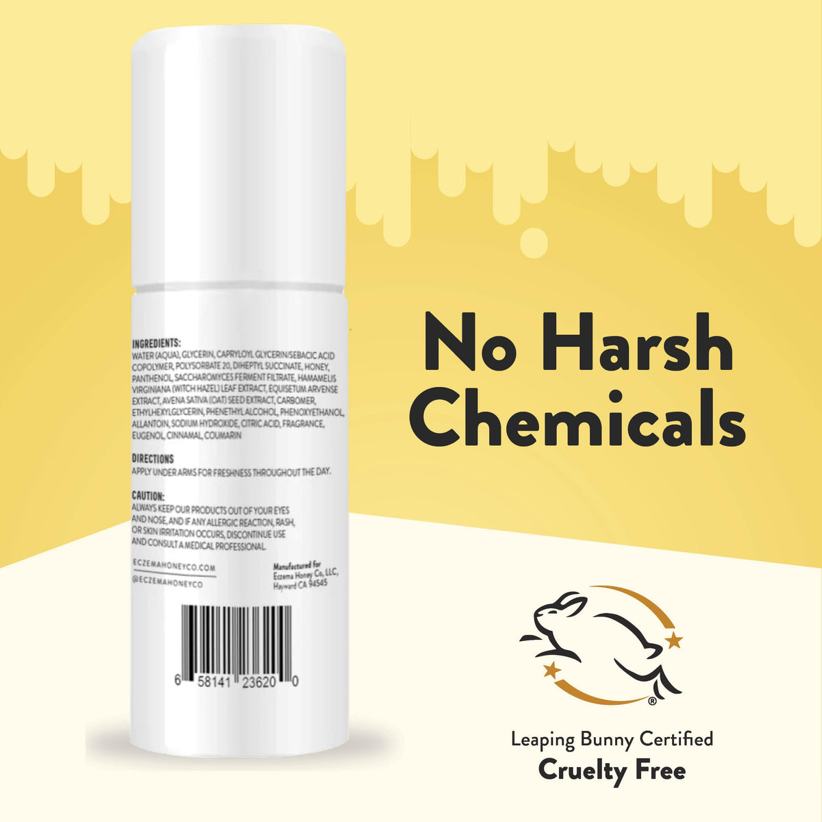 Saccharomyces ferment as natural deodorizing ingredient.