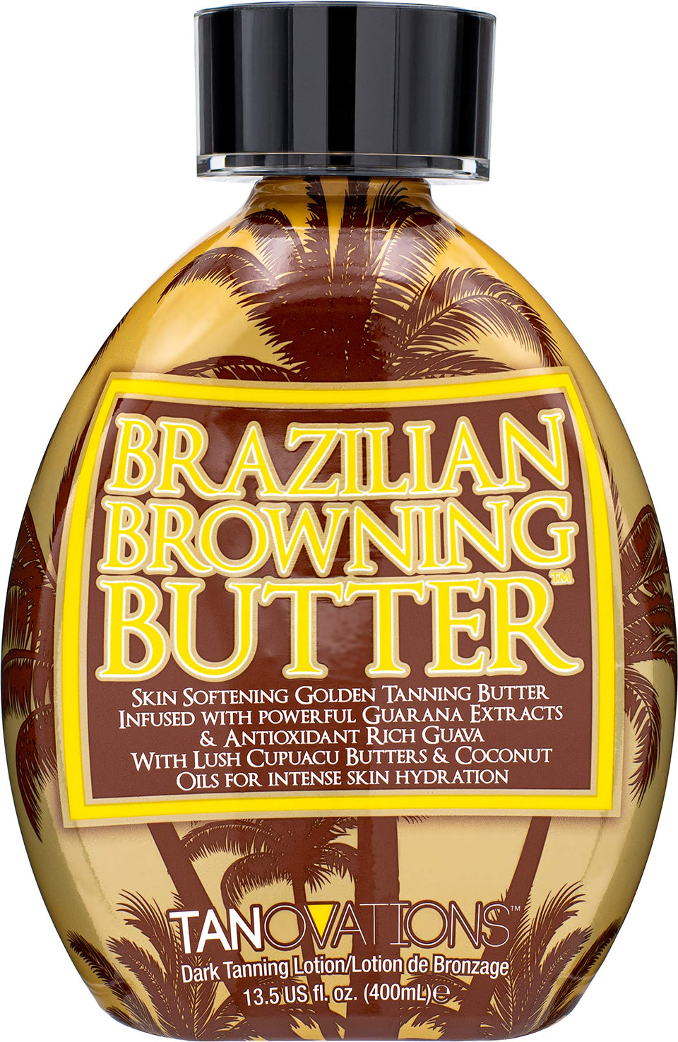 ED HARDY Brazilian Browning Butter jar, rich hydration for bronze skin.