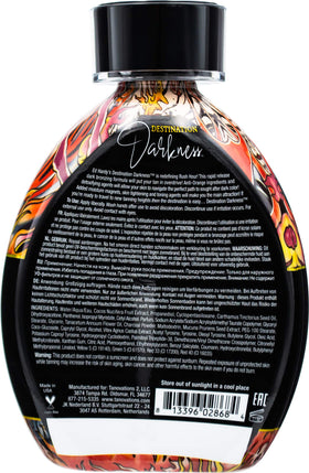ED HARDY Destination Darkness fragrance with blackberry aroma enhances tanning experience