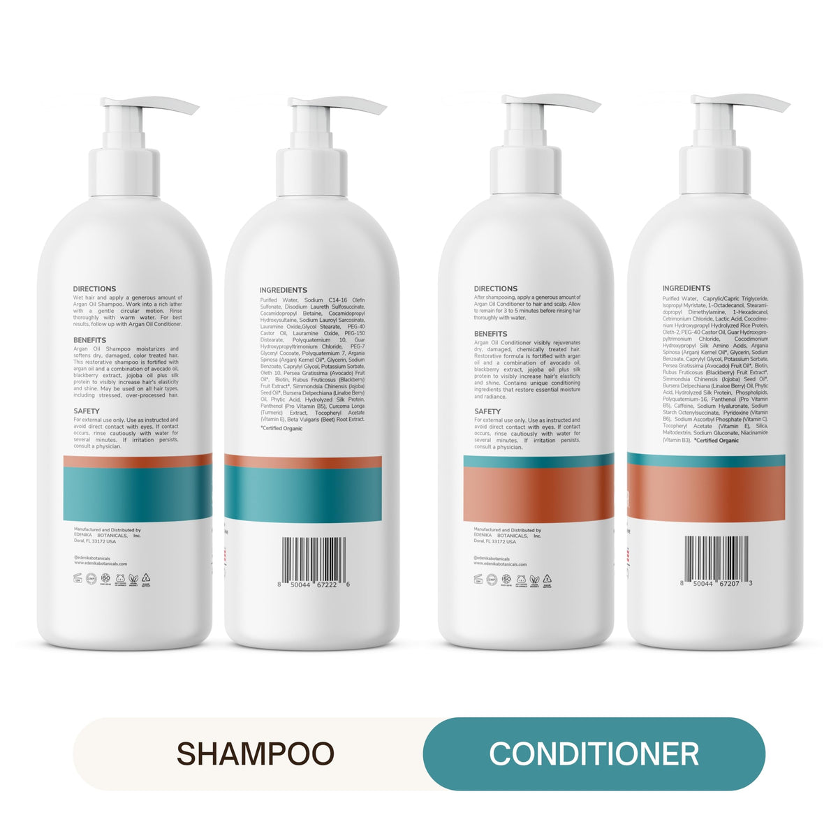 Edenika Botanicals color-treated friendly haircare preserves vibrancy and moisture