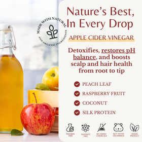 EDENIKA BOTANICALS Conditioner with silk protein for shine and manageability.