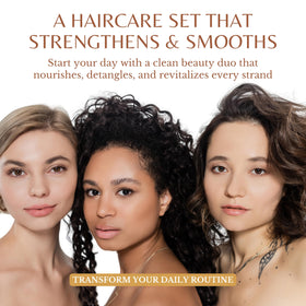 Edenika Botanicals silk protein detail showing shine and elasticity.