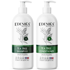 EDENIKA BOTANICALS Tea Tree Oil Conditioner nourishes for healthier-looking hair.