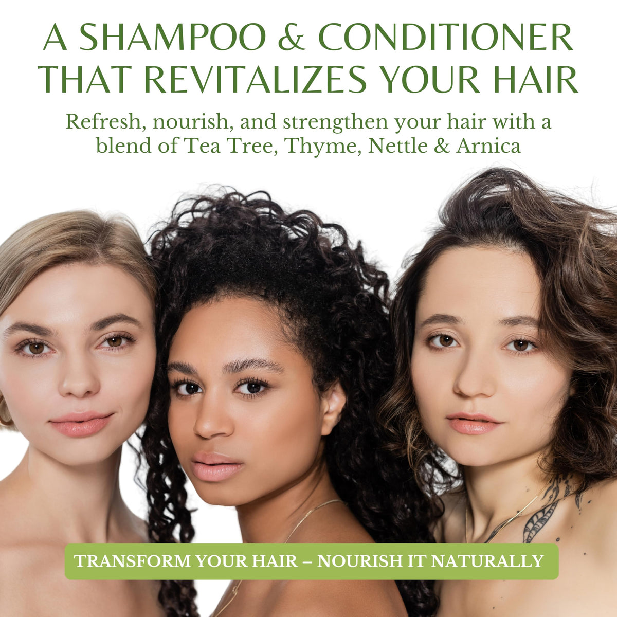 EDENIKA BOTANICALS Tea Tree Oil Conditioner smooths and nourishes hair.