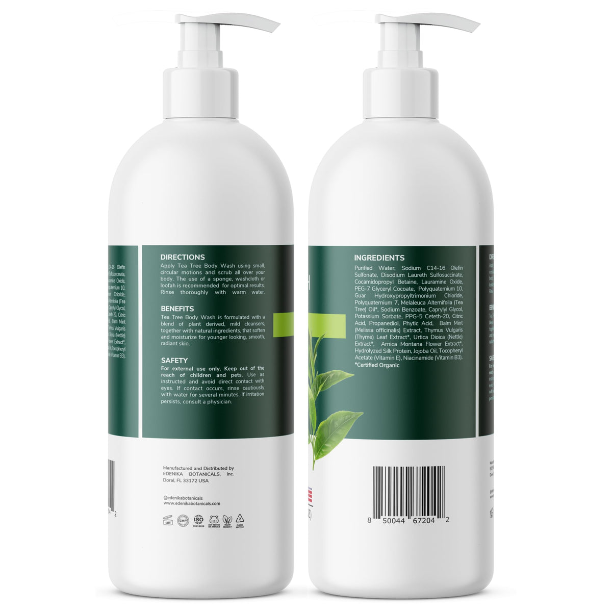 Rinse-off foam leaves skin soft, balanced, and comfortable after use.